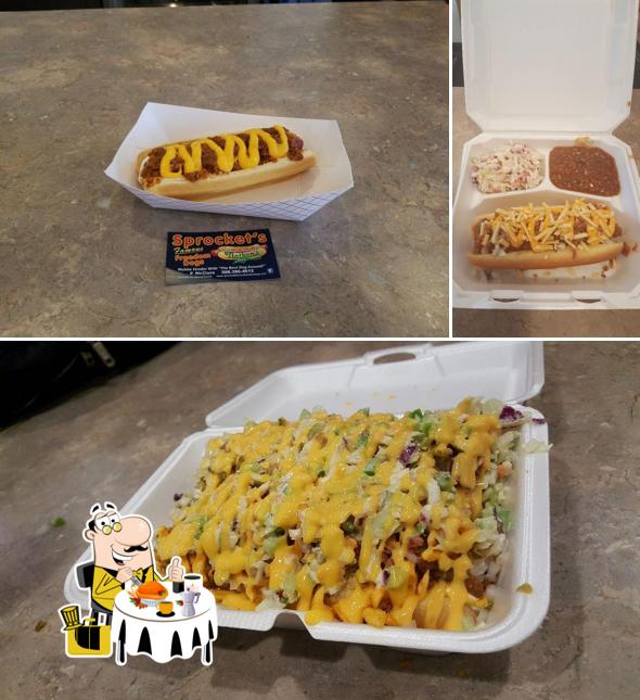 Restaurante Sprockets Famous Freedom Dogs, Kearney Carta del