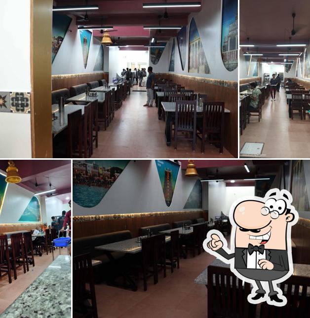 The interior of SAI SABARI RESTAURANT
