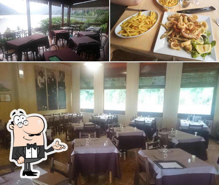 La foto di interni e fregio da La Romanella