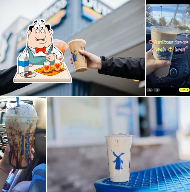 Dutch Bros, 1000 A Riley St in Folsom Restaurant menu and reviews