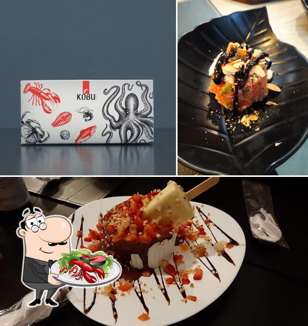 Consiga frutos do mar no Kobu Sushi