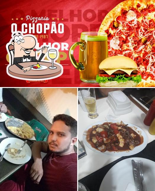 Comida em Chopão