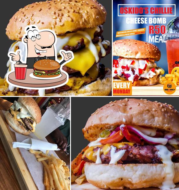 Les hamburgers de One & Only Burgers & Racks will satisferont différents goûts