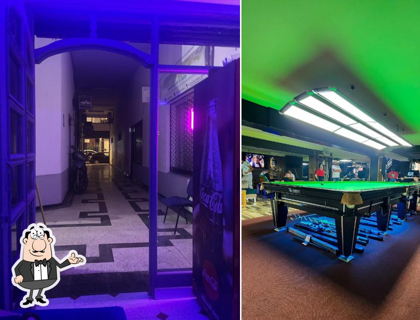 L'intérieur de Space Pool Club