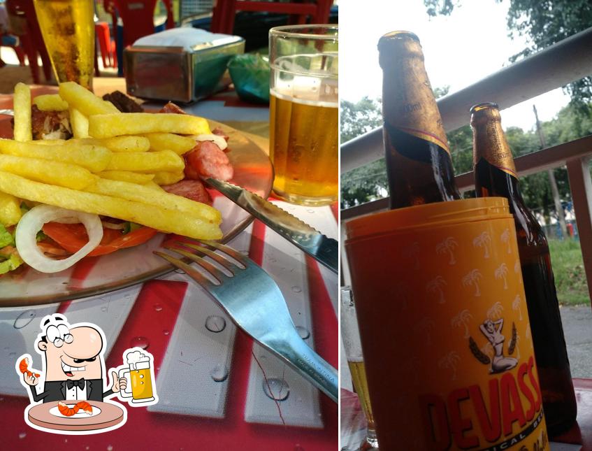 Desfrute de uma cerveja com seu jantar