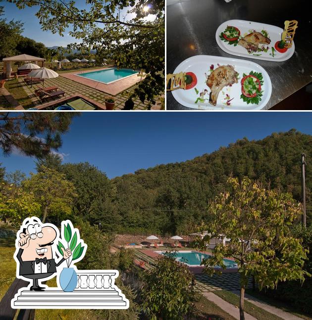 La foto di esterno e cibo da Agriturismo La Ciriola