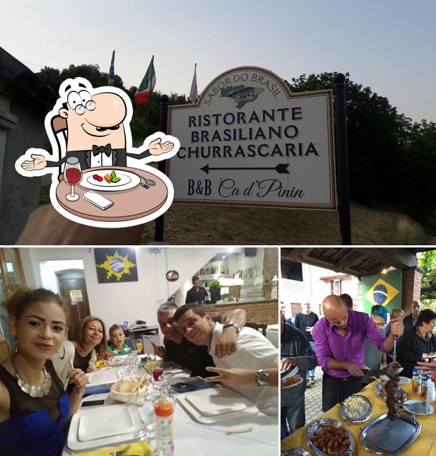 Guarda la foto che presenta la tavolo da pranzo e esterno di Sabor Do Brasil