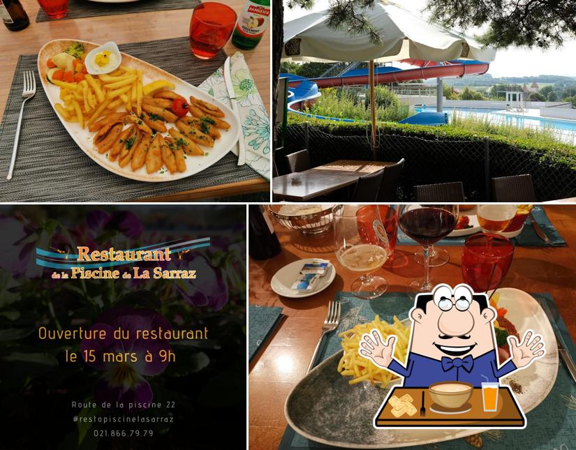 Platti al Restaurant de la Piscine de la Venoge