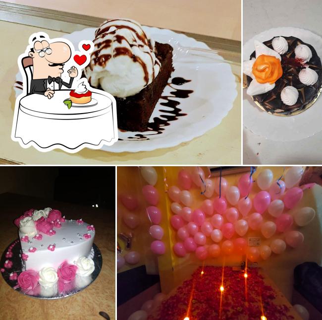 The Crispy treat offers a selection of sweet dishes