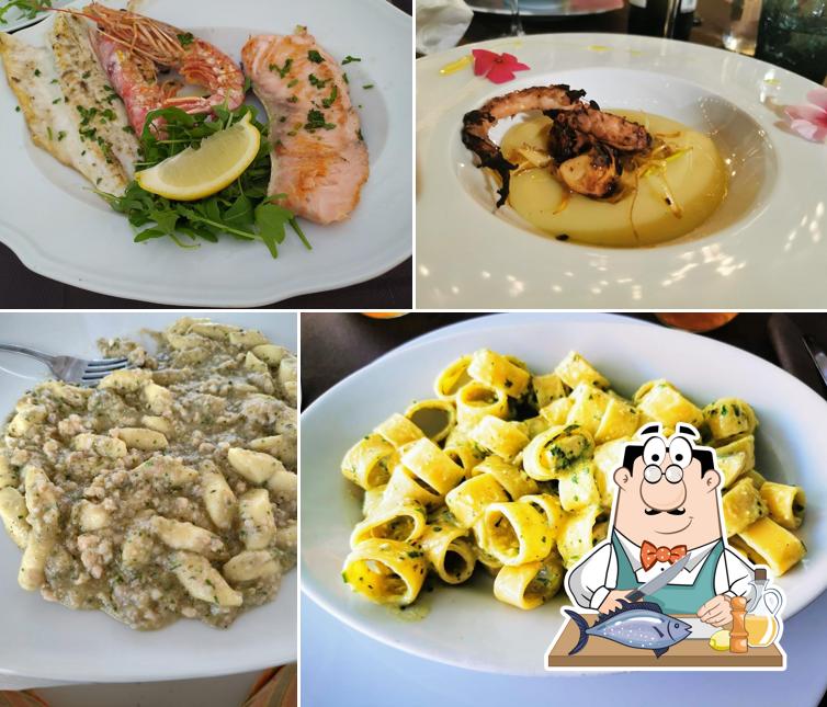 Salmone grigliato al Chalet Nina