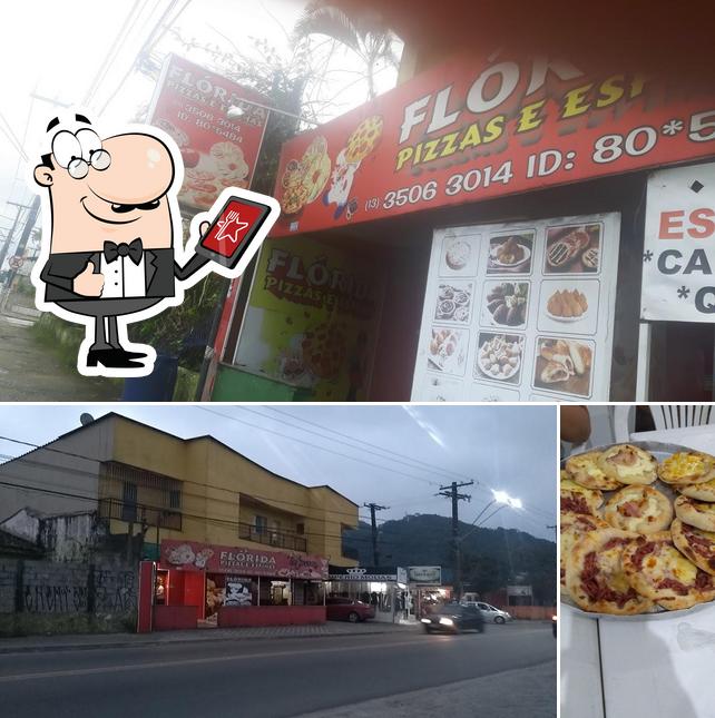 A imagem da exterior e cidadãos no Florida - Pizzas E Esfihas