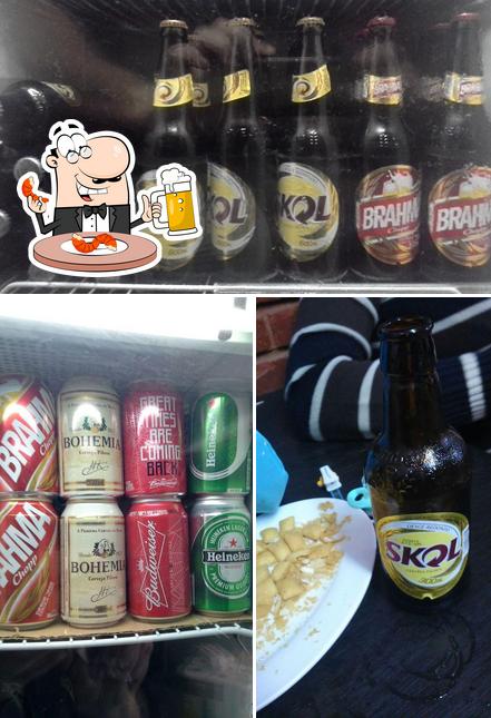 Peça uma tulipa de cerveja leve ou escura