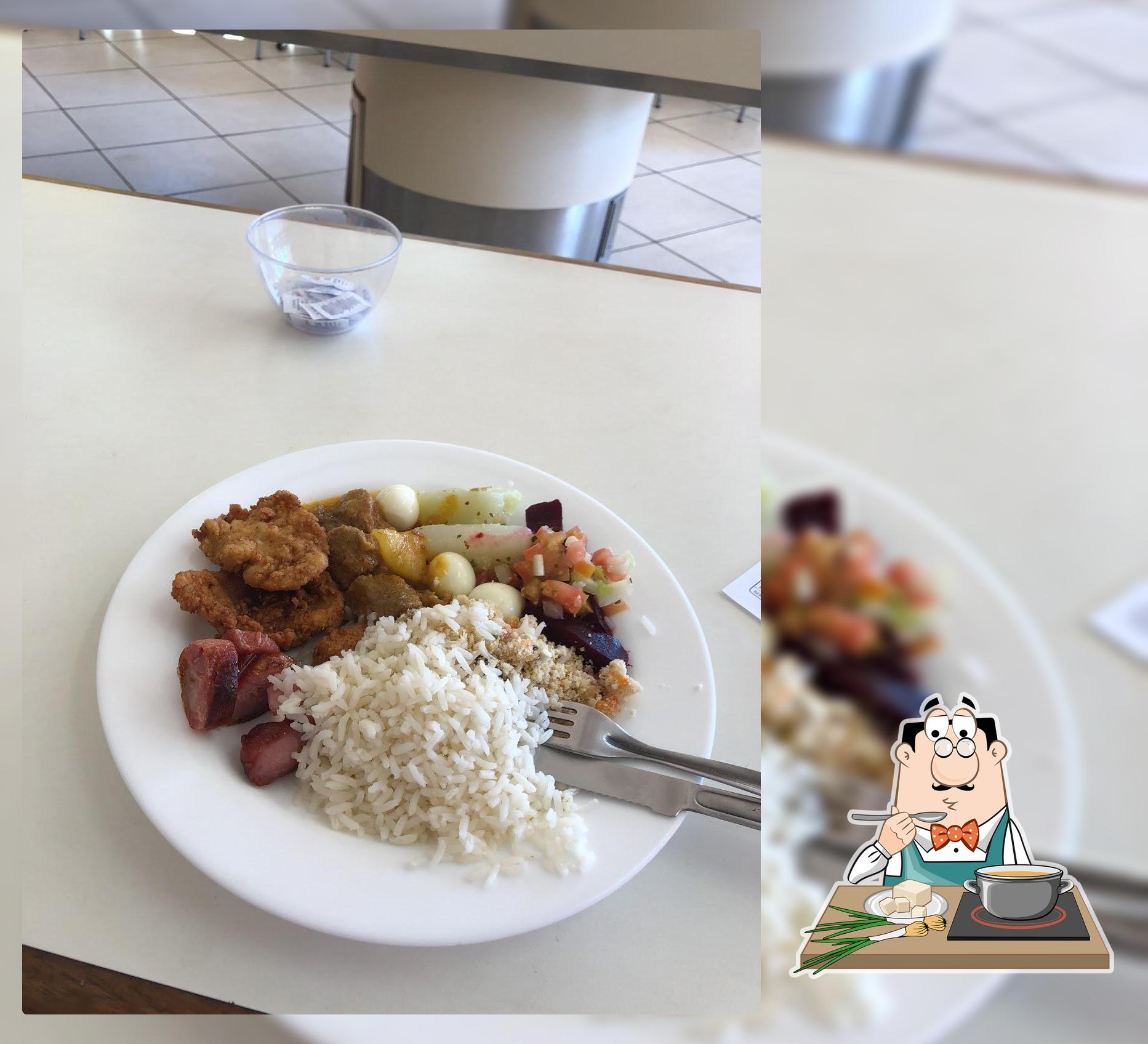Comida em Ki-apetit restaurante 2