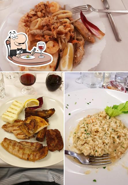 Platti al Ristorante Trattoria alla Cacciatora