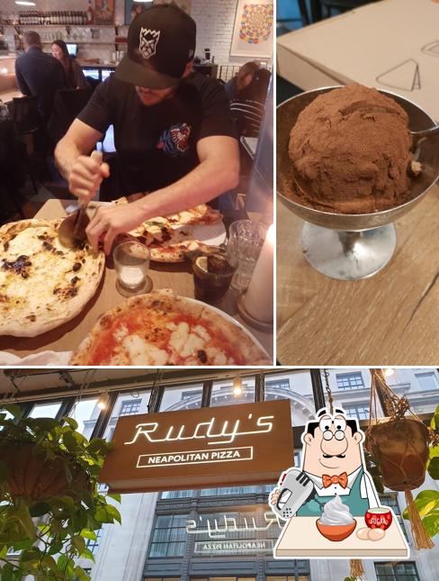 Rudy's Pizza Napoletana serves a number of desserts