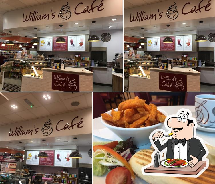 Food at William's Cafe