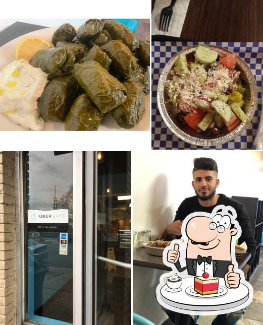 No olvides probar uno de los postres de Happy Greek Cafe