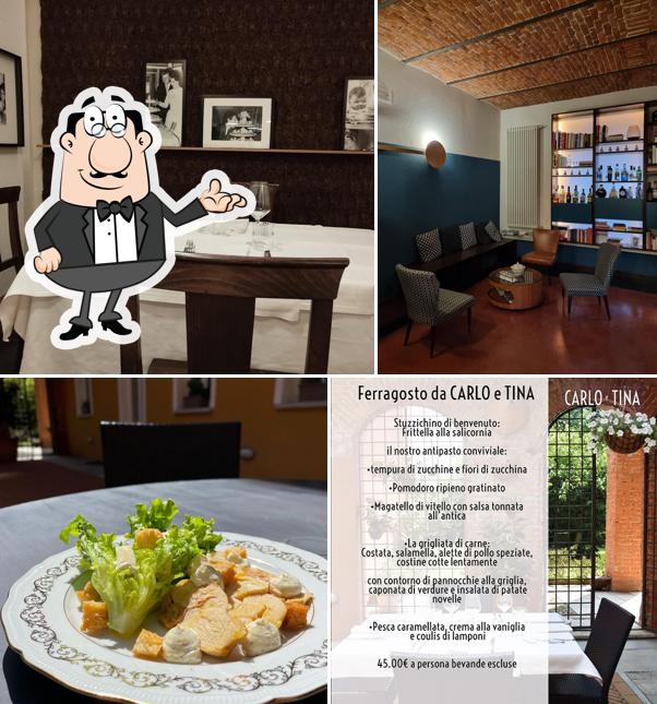 Gli interni di Carlo e Tina Osteria