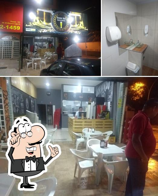 O interior do Nosso bar espetaria