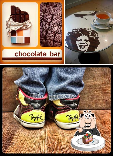 Pastel de chocolate en Chocolate Bar Manasquan