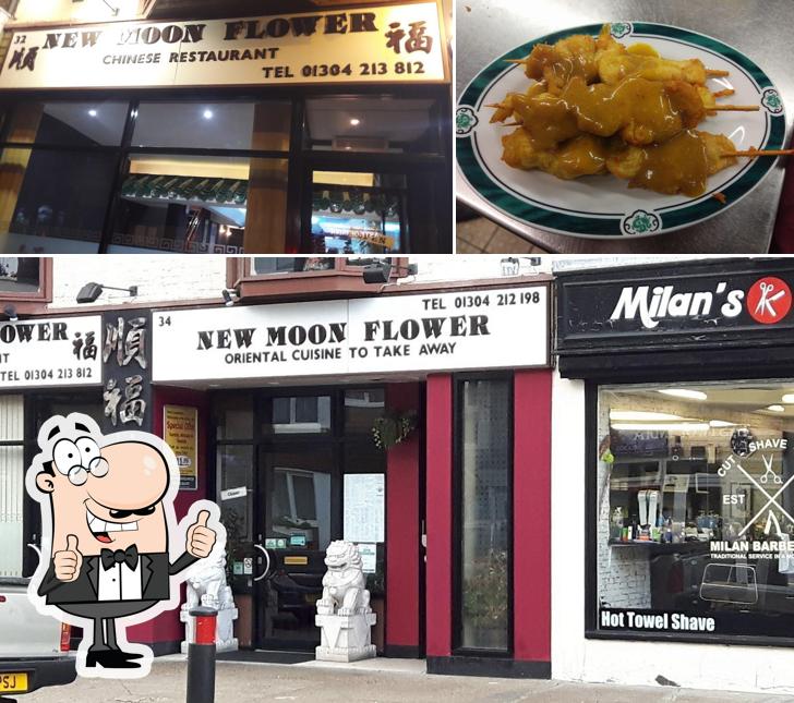 New Moonflower Restaurant in Dover Chinese restaurant menu and reviews