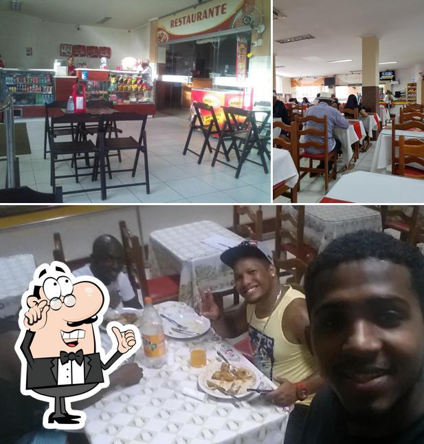 O interior do Restaurante Rio Center - almoço em Juazeiro