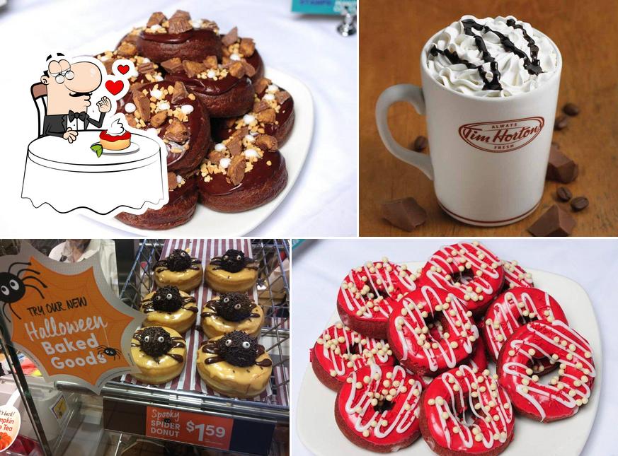 Tim Hortons propose un nombre de desserts