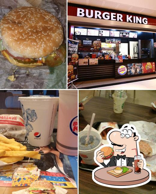 Peça um hambúrguer no Burger King