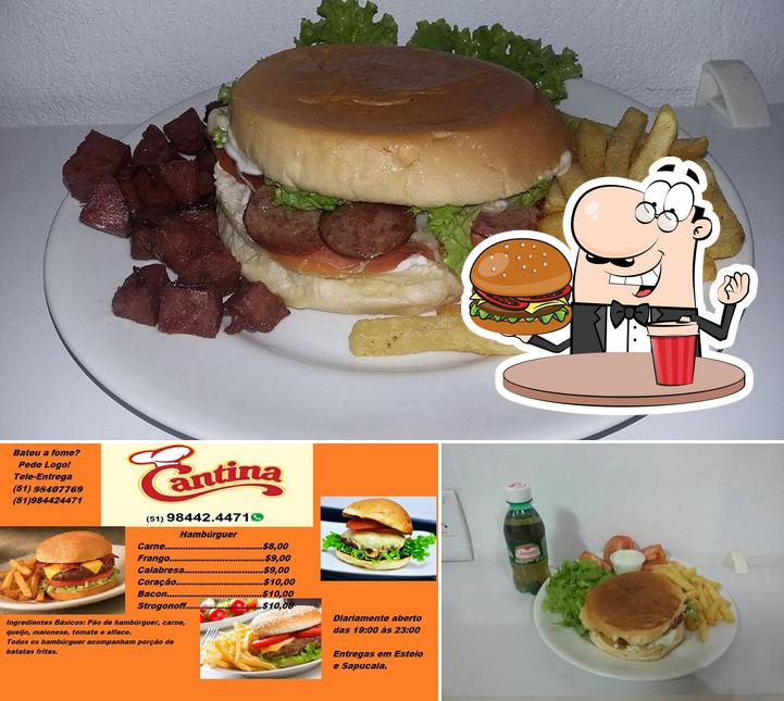 Os hambúrgueres do Cantina Burger irão saciar diferentes gostos