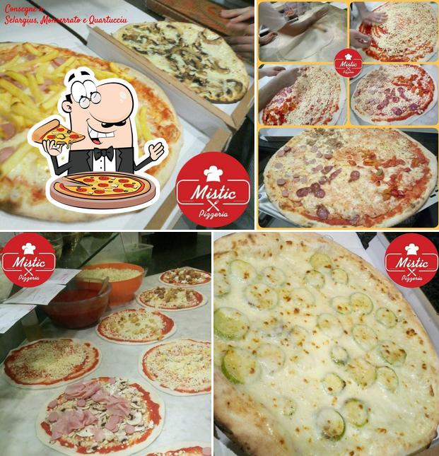 Ordina tra le svariate varianti di pizza