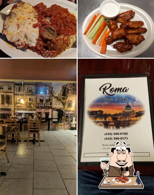 Roma’s Pasta and Pizza in Kermit Restaurant menu and reviews