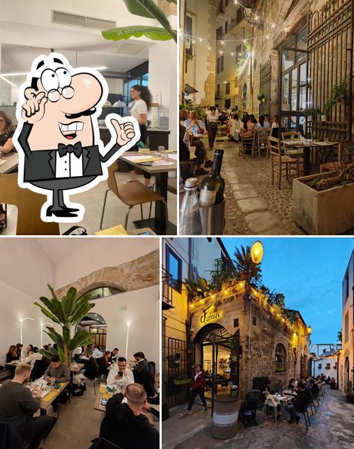 Dai un'occhiata agli interni di Fùnnaco Pizzalab