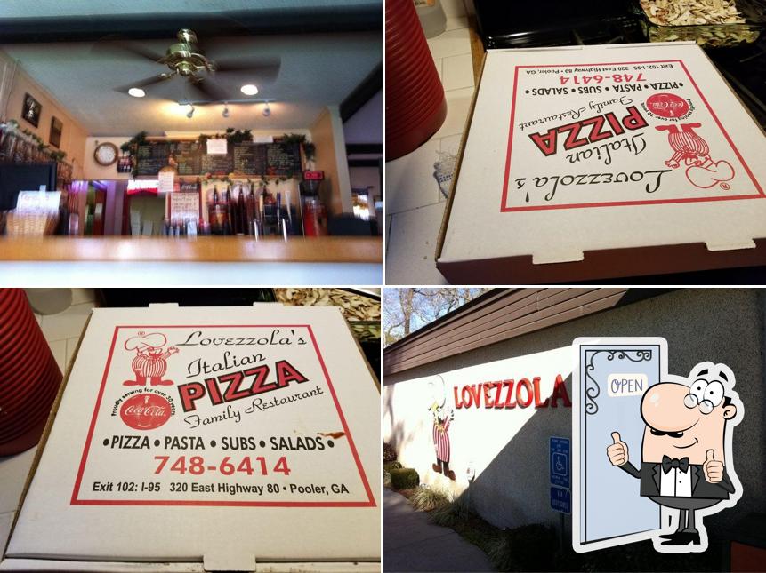 Lovezzola's Pizza & Sub in Pooler Restaurant menu and reviews