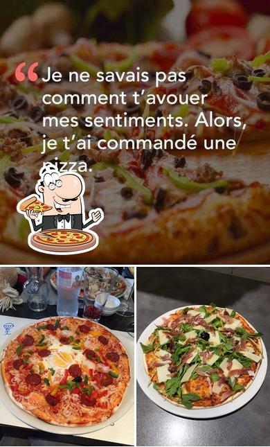 Choisissez des pizzas à Pizzeria des Domaines