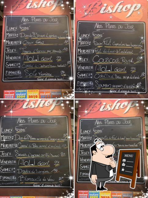 Découvrez le menu du jour sur le tableau