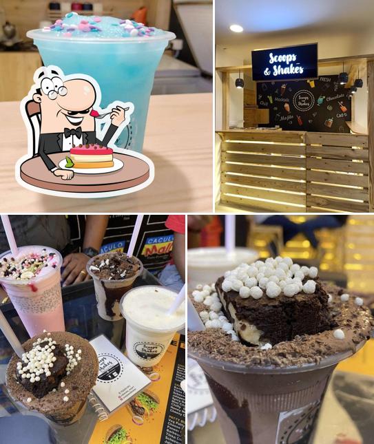 Scoops And Shakes provides a variety of desserts