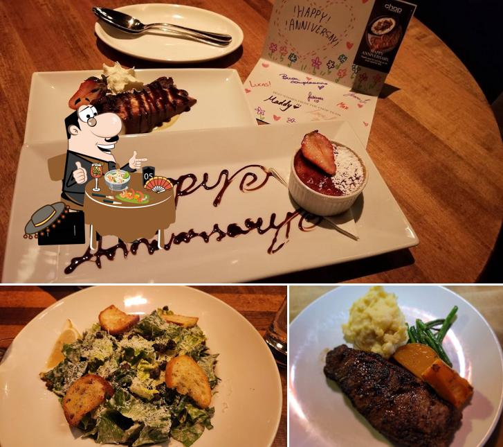 Chop Steakhouse & Bar in Vancouver Restaurant menu and reviews