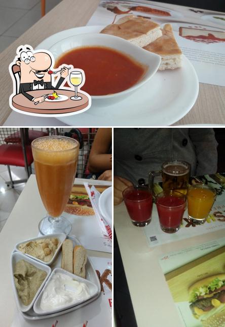 Comida em Habib´S