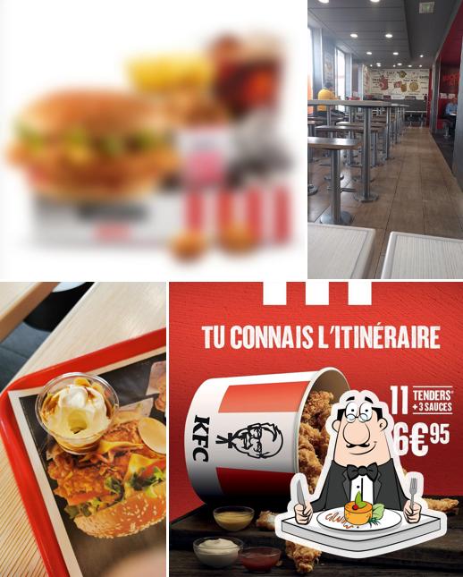 Nourriture à KFC Flins