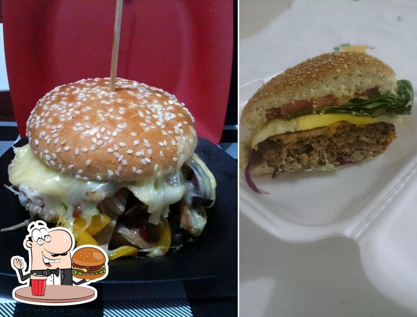 Delicie-se com um hambúrguer no Grill's burger