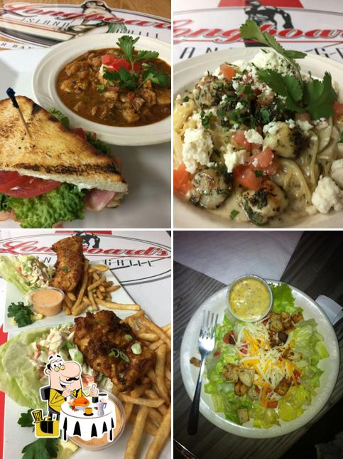 Longboards Island Grill in Kitty Hawk Restaurant menu and reviews