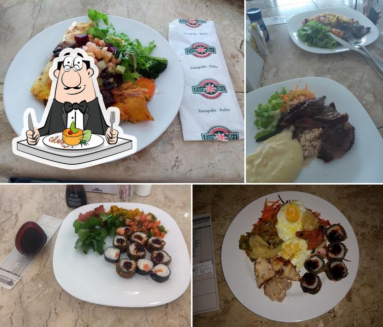 Comida em Churrascaria Estrela do Sul