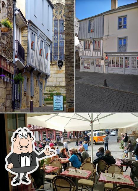 L'intérieur de Crêperie du Centre Bar Josselin