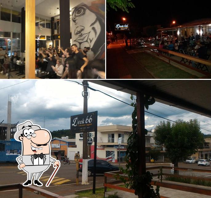 O exterior do Deck66
