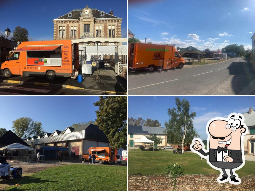 L'extérieur de Food truck La Cabane Gourmande