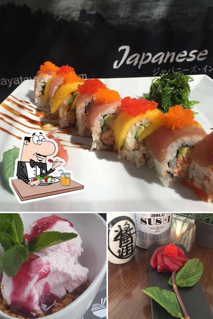 IZKY Sushi Bar is distinguished by food and alcohol
