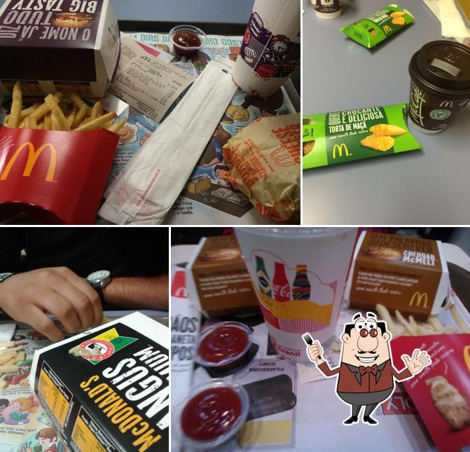 Comida em McDonald's