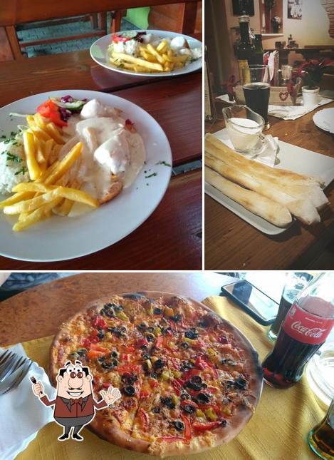 Еда в "Pizzeria La Torre"