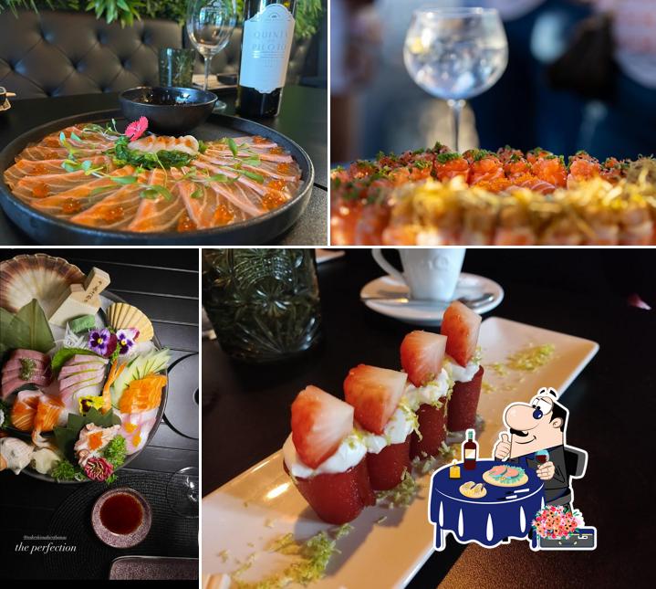 Takeshi Sushi Cabanas restaurante, Quinta do Anjo Menu do restaurante