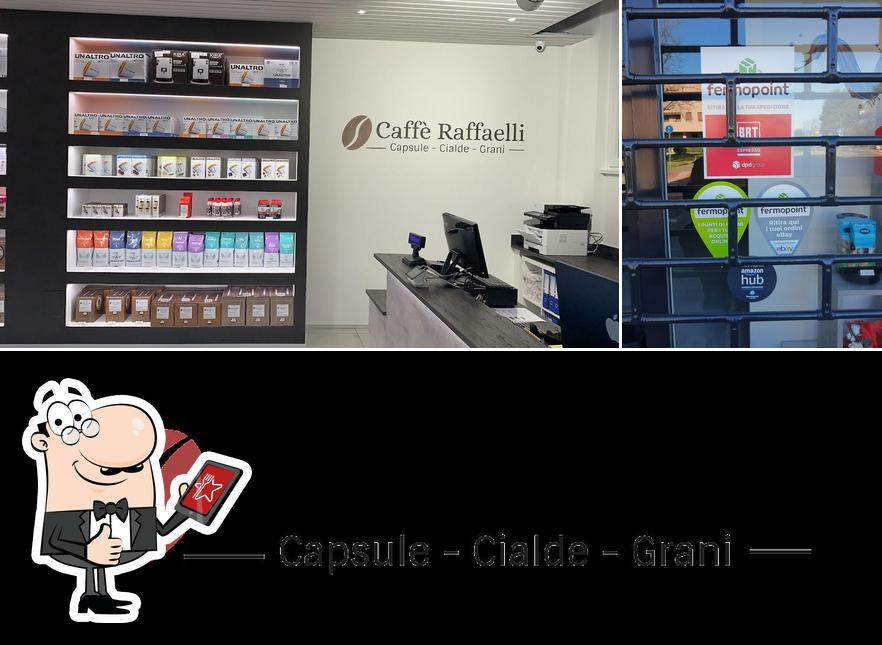 Vedi la immagine di Caffè Raffaelli Cassano capsule cialde e grani, Ricevitoria DropPoint, BRT FermoPoint, Amazon Hub, Gls , Ups e Inpost Point